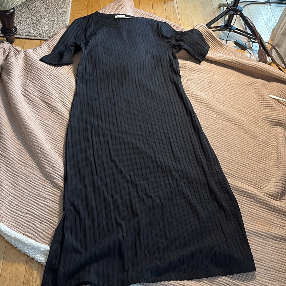 Loft black dress